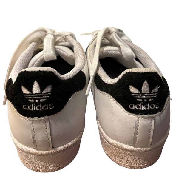 Adidas Superstar Sneakers Shoes Men's US 5 UK 4.5 EU 37.5 White Black women 7​ - Picture 6 of 7